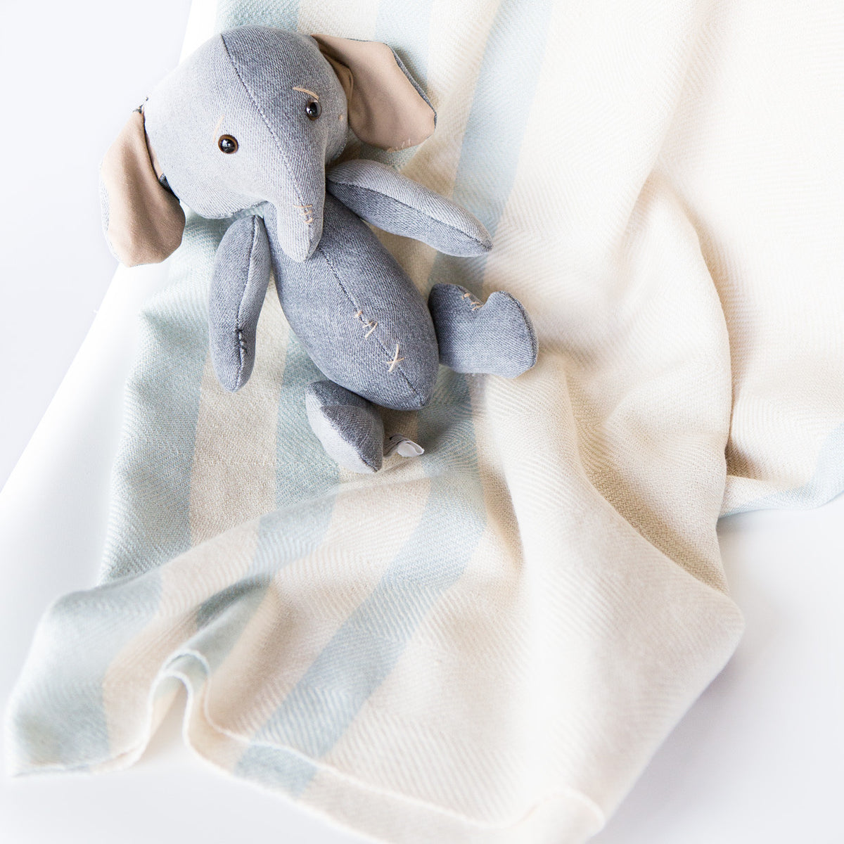 NØA + GINGER | Cielo baby blanket - Alpaca & Cotton